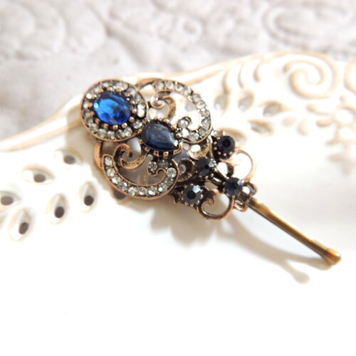 Royal Vintage Antique Style Hair Pin Bridal Hairpin Jewelry Etsy