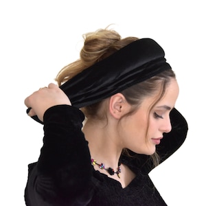 QuickBobi, hoofdband met groot volume en antisliphoofdband Geweldig onder hoofdband Tichel, hoofddoeken, hoofdbedekking, joods, sjaal, bandana