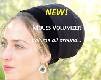 NEW- MOUSSE VOLUMIZER -All In One Hat Boubou Bobo Great under tichel,head scarves, wigs,chemo,head coverings volumizing hijab headpiece bun