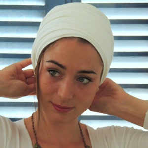 Volumizer & volumestrip - NIEUW - Alles-in-één-muts - Geweldig onder tichel, hoofddoeken, pruiken, chemo, hoofdbedekkingen volumineuze hijab hoofddeksel