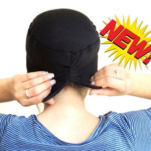 Volumizer and No Slip Headband-NEW-All In One Hat-Great under tichel,head scarves, wigs,chemo,head coverings volumizing hijab headpiece bun