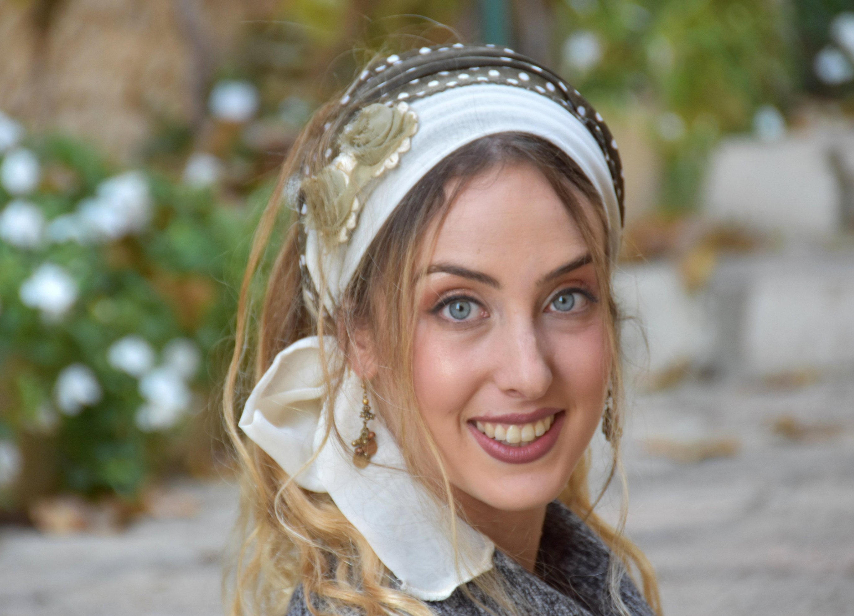 Olive Waves Headband green Bandana Headscarf Tichel Hair Etsy