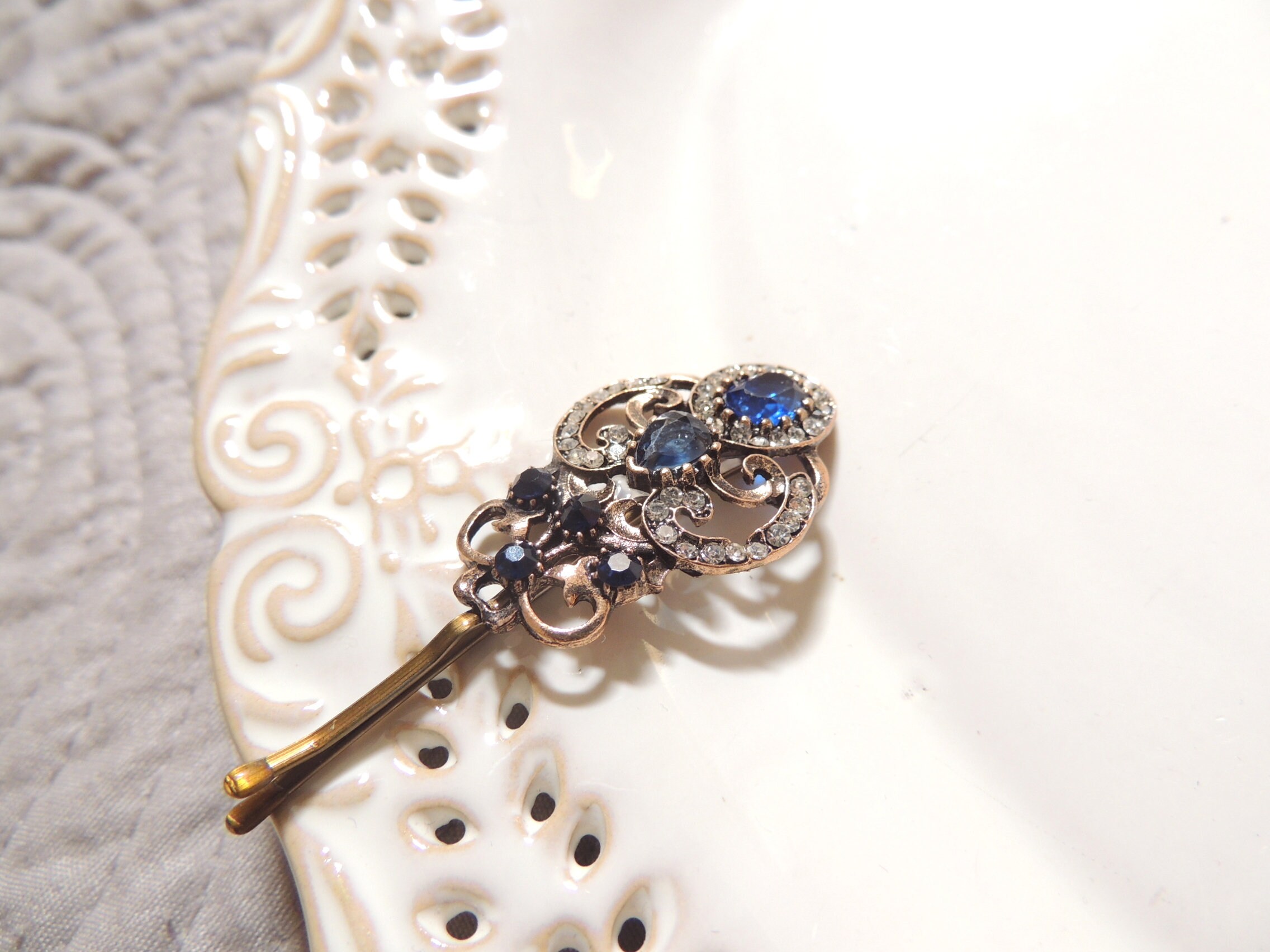 Antique Beads Hairpin - Set of 2