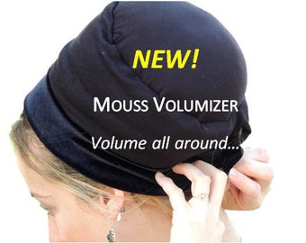 NEW- MOUSSE VOLUMIZER All In One Hat Boubou Bobo under Tichel, Headscarf, Chemo, Head Coverings volumizing Hijab Headpiece Bun, Hair Loss