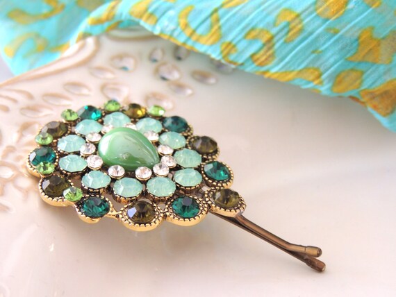 Vintage Haarspangen Mit Strass & Perlen – 5-teiliges Set, Goldfarben, Für Hochsteckfrisuren & Alltag
