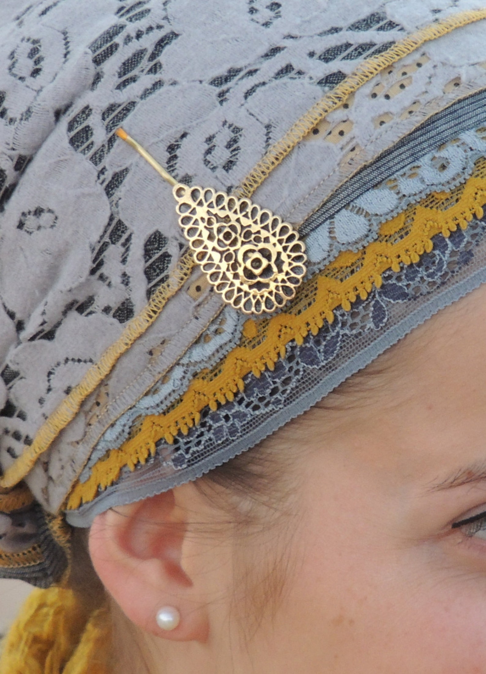 Lovely Gold Hair Clip Etsy