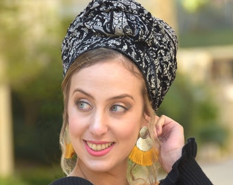 VELVET TOUCH Headscarf TICHEL, Hair Snood, Head Scarf, Head Covering, Jewish headcovering, Scarf, Bandana, Apron