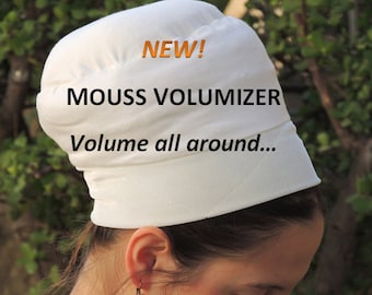 NEW- MOUSSE VOLUMIZER -All In One Hat Boubou Bobo Great under tichel,head scarves, chemo,head coverings volumizing hijab headpiece bun