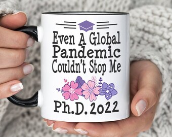 PhD Doctorate Degree Graduation Coffee Mug 2022 Graduate