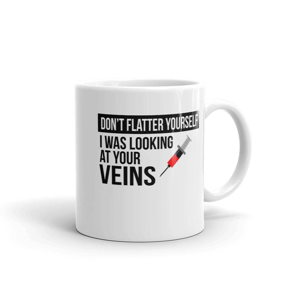 Funny Phlebotomist Mug for Phlebotomy Blood Lab or Nurse LPN - Etsy Norway