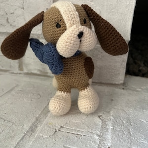 Dougie the dog  // crochet animal // amigurumi