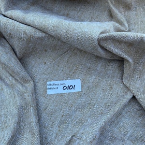 Exquisite Quality 2 Ply Raw Silk Matka - NATURAL!!!