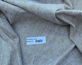 Exquisite Quality 2 Ply Raw Silk Matka - NATURAL!!!