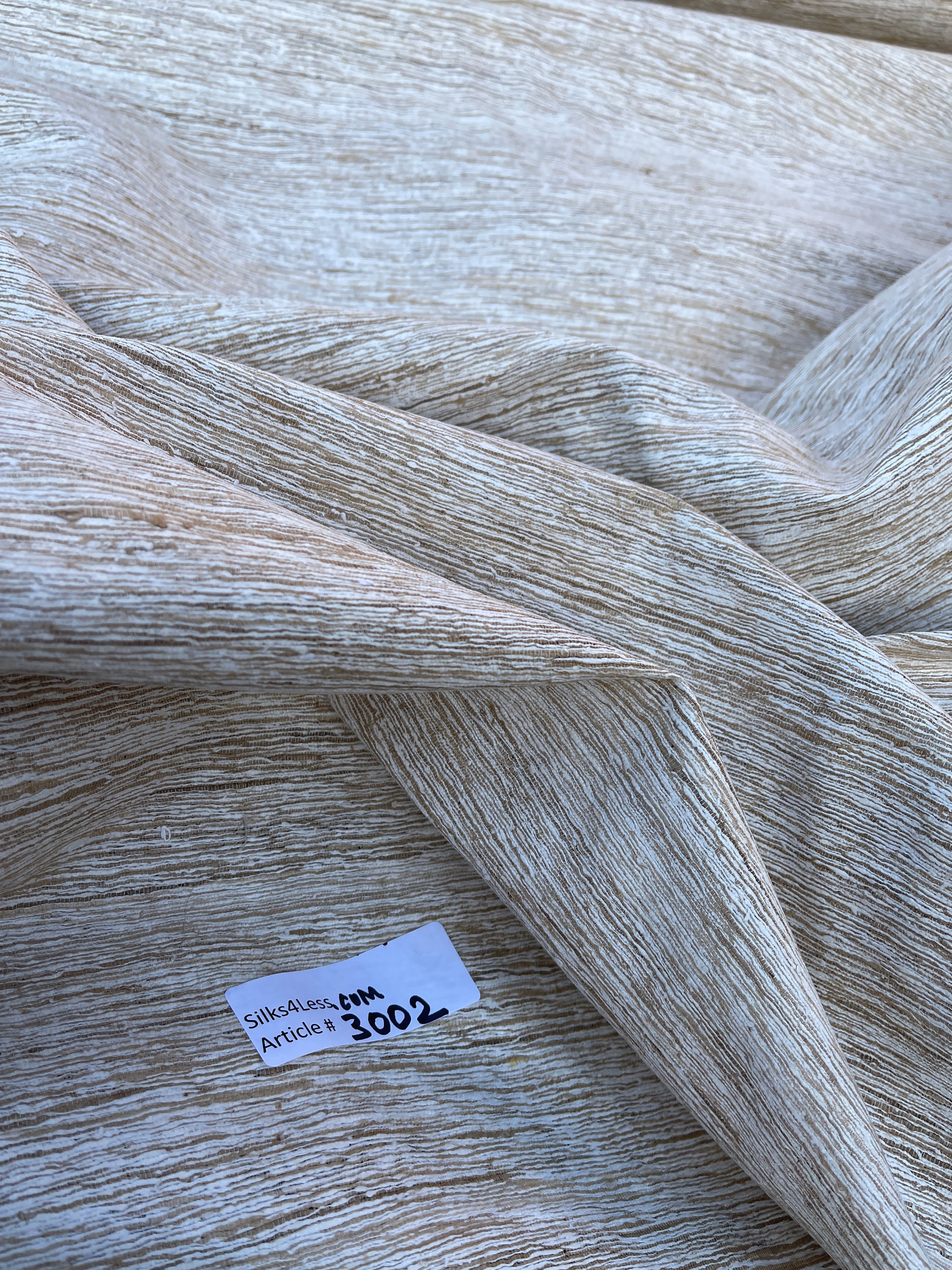 Fabulous Heavy Quality Raw Silk Tussah NATURAL Etsy UK