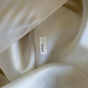 Fabulous Quality Silk Satin Organza - SNOW WHITE!!!