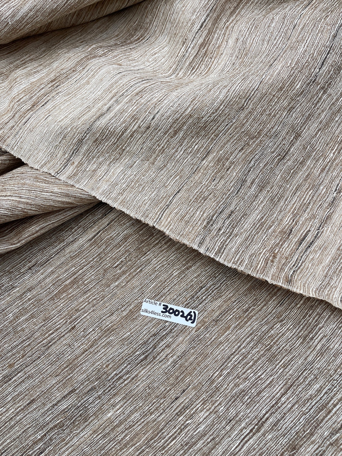 Tussah Silk Natural 100 Silk Great Quality Heavy Fabric Etsy