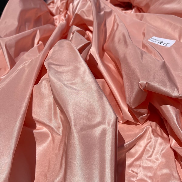 Fabulous Quality Silk Taffeta Iridescent - BABY PINK!!!