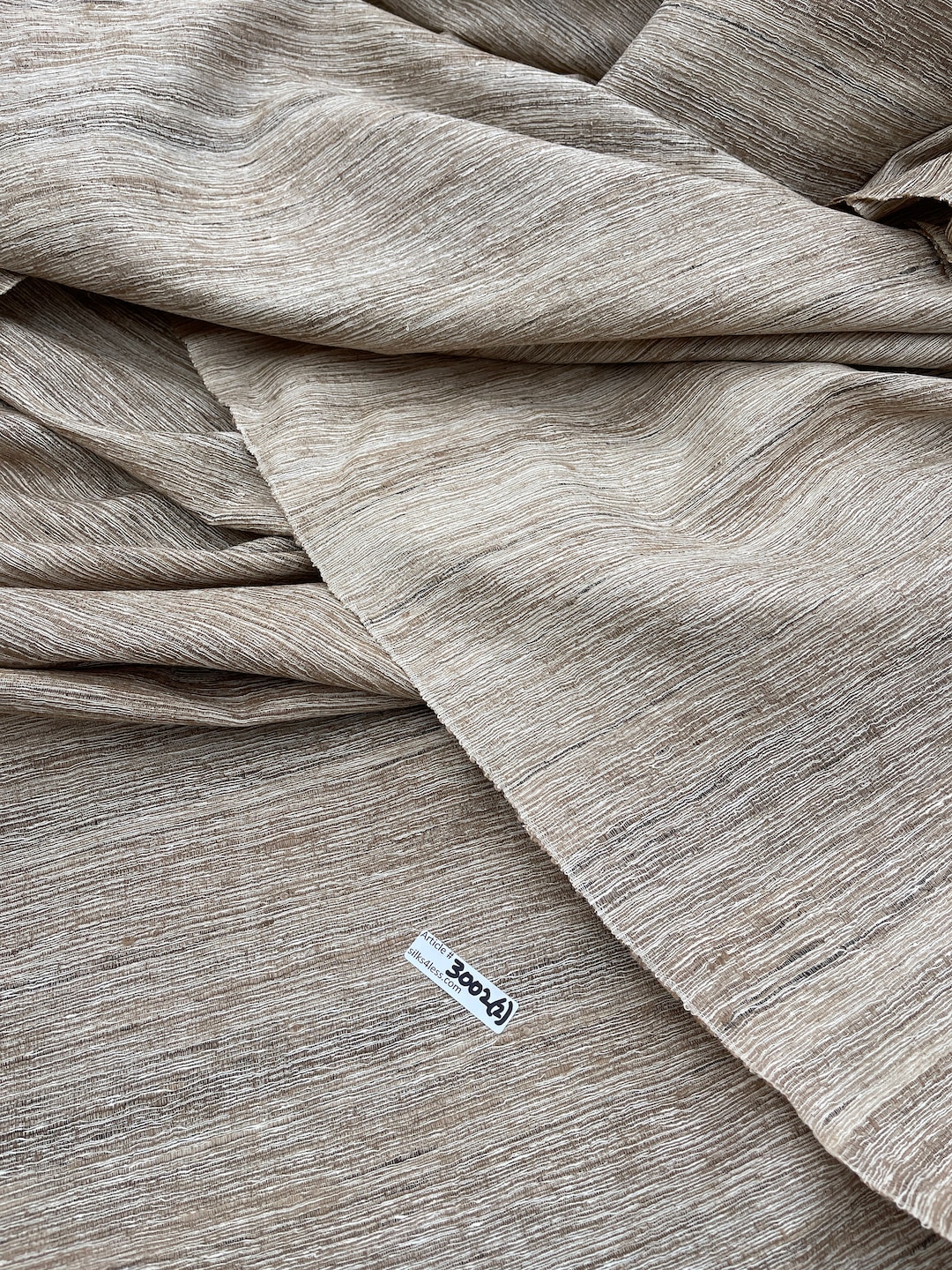 Fabulous Heavy Quality Raw Silk Tussah NATURAL Etsy