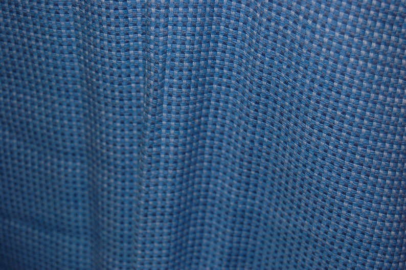 53-54 wide. 100/% Raw Silk Tweed in Blues