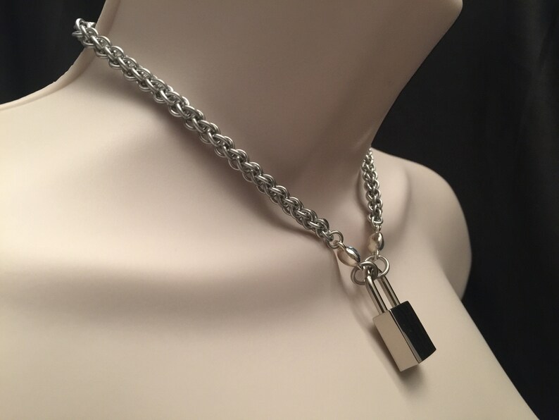 Locking Day Collar Locking Slave Collar Submissive Collar Etsy