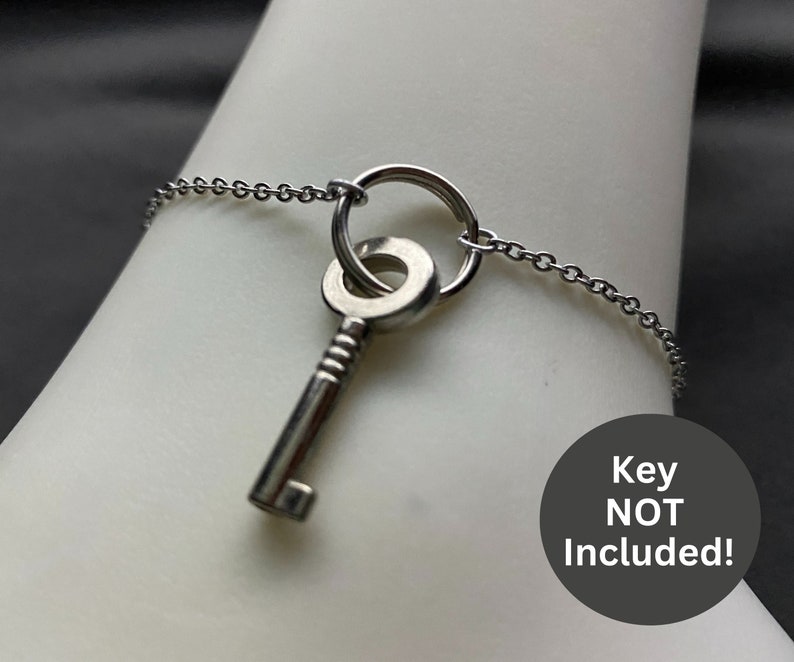 Key Holder Jewelry Discrete Dominant Anklet / Bracelet Owner Etsy