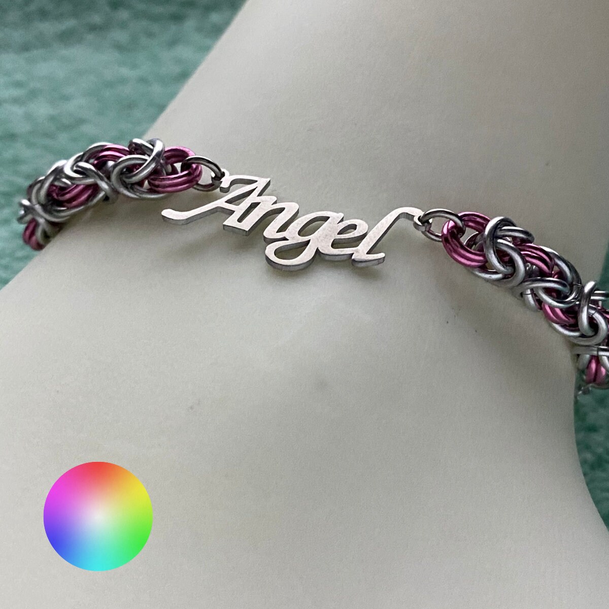 Personalized Bracelet Beads Letters, Numbers, Patterns  