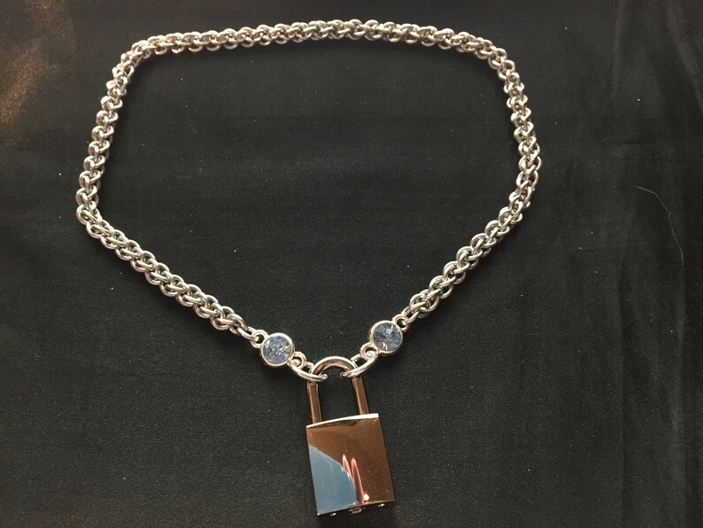 Locking Day Collar Locking Slave Collar Submissive Collar Etsy