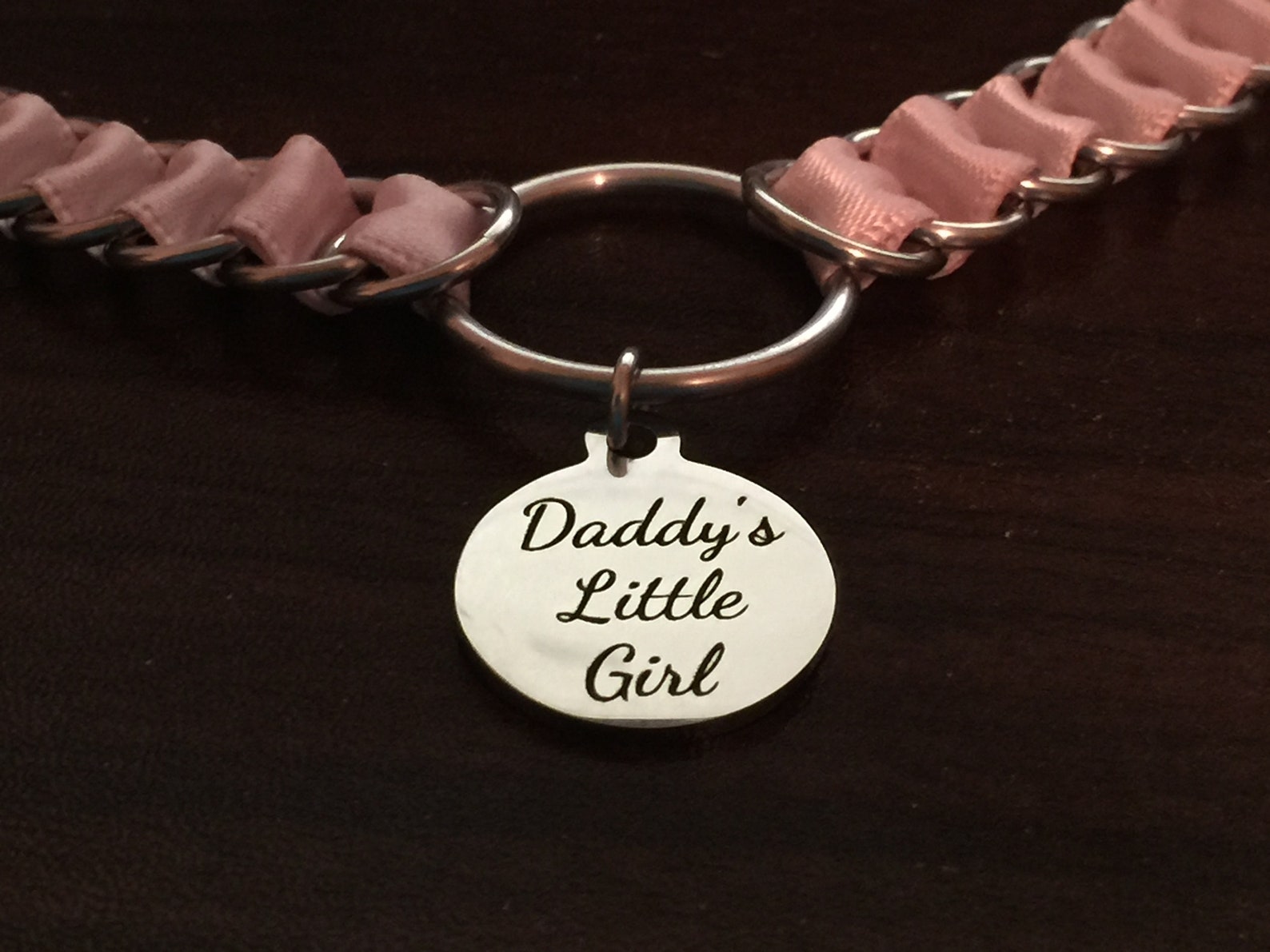 BDSM Ddlg Collar Babygirl Collar Daddy's Girl Collar Etsy