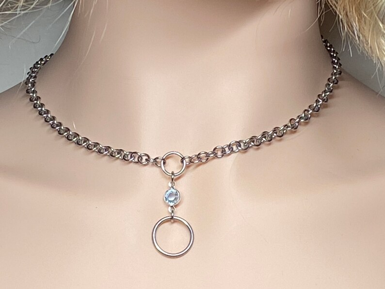 24/7 Discreet Slave Collar BDSM Steel Day Collar Submissive Etsy