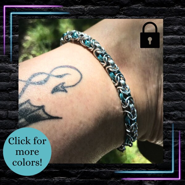 Submissive Locking Ankle Bracelet Etsy