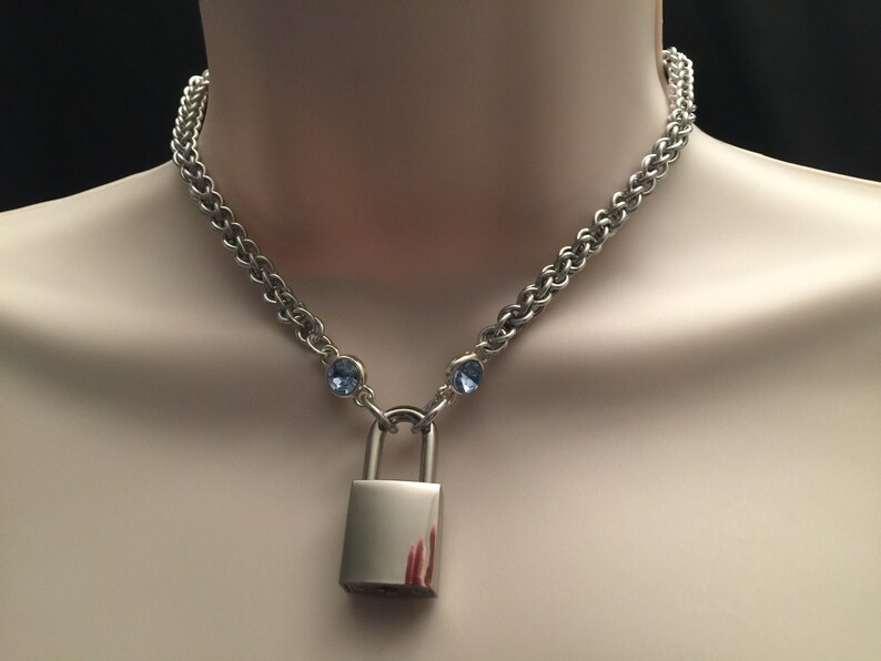 Locking Day Collar Locking Slave Collar Submissive Collar Etsy