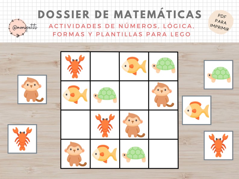 Dossier de Matematicas Logica Formas Números Imprimible Educativo para Niños Educacion Infantil image 4