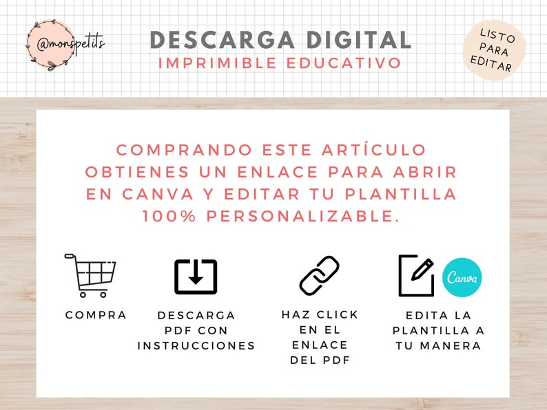 Plantillas de Rutinas con 216 tarjetas de tareas para niños, EDITABLE en Canva, Español, Català, Imprimible en PDF, Digital, Homeschooling image 8