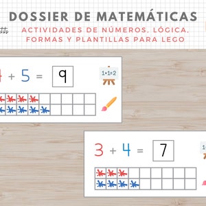 Dossier de Matematicas Logica Formas Números Imprimible Educativo para Niños Educacion Infantil image 2