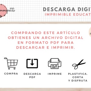 Plantilla Tareas Diarias, Rutinas Niños, Organización, Planificador, Español Català, Imprimible Educativo, Descarga Digital, Homeschooling imagen 10