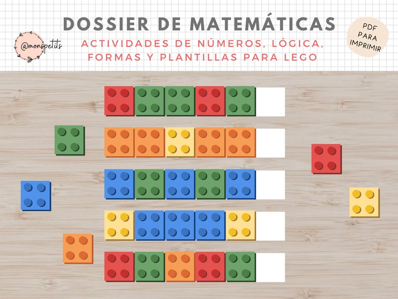 Dossier de Matematicas Logica Formas Números Imprimible Educativo para Niños Educacion Infantil image 5