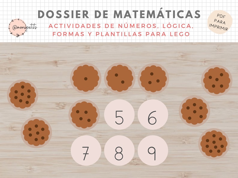 Dossier de Matematicas Logica Formas Números Imprimible Educativo para Niños Educacion Infantil image 7