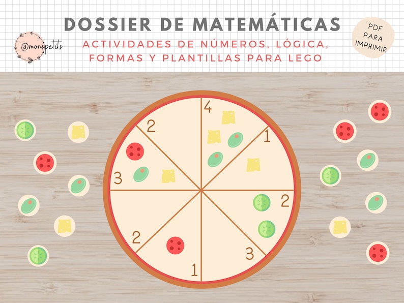 Dossier de Matematicas Logica Formas Números Imprimible Educativo para Niños Educacion Infantil image 3