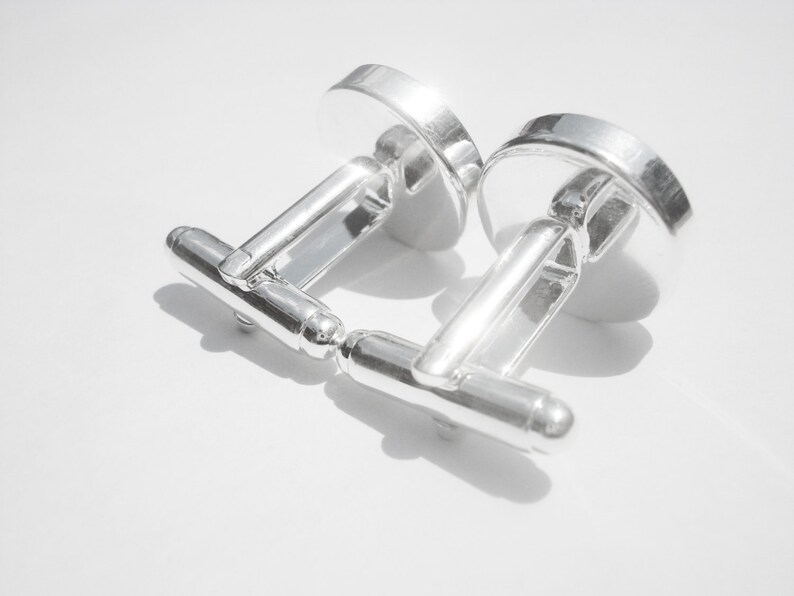 Monogrammed Cufflinks personalized mens cufflinks custom Etsy