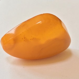 Amber Cognac Cabachon Large Natural Baltic Sea Freeform