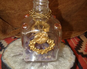 Amethyst Glass Vase Decanter