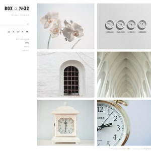 Minimal Blogger Theme with Sticky Sidebar and Grid Blog Layout Box No32 Customizable Template image 8