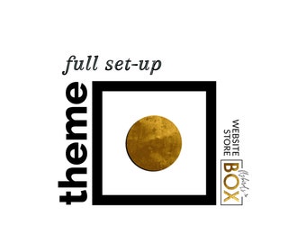 Blog/Website Theme Installation and Set-Up plus Content Upload / Basic Content  Styling