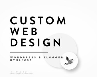 Custom Website Design - Custom Blog Design