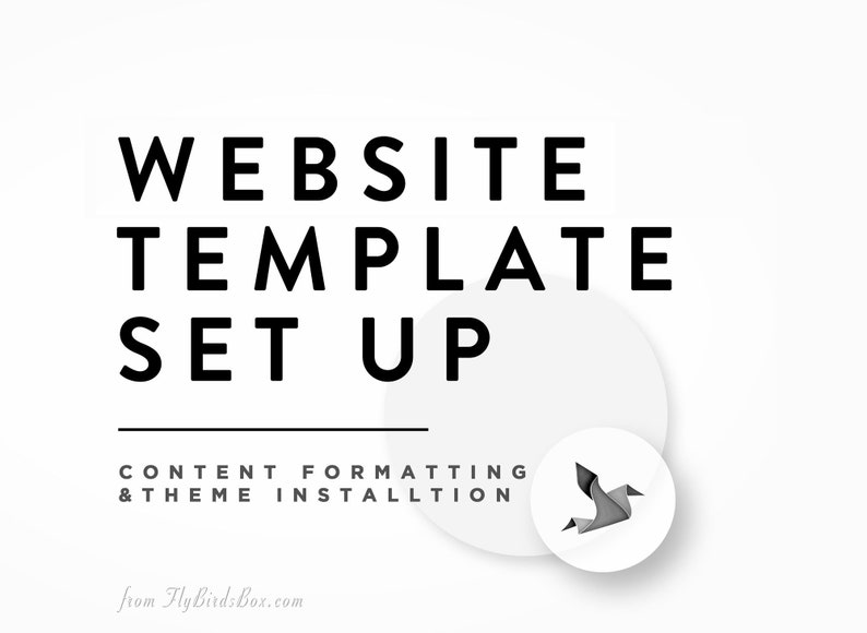 BlogWebsite Theme Installation and Set-Up plus Content Upload Basic Content Styling