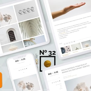 Box ⊡ No32  ⊳ Blogger Theme – Highly Customizable, Easy-to-Manage
