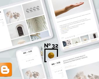 Box ⊡ No32  ⊳ Blogger Theme – Highly Customizable, Easy-to-Manage