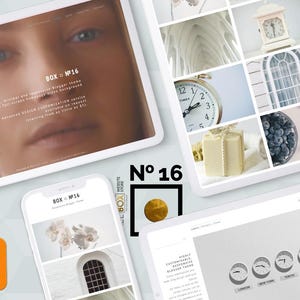 Box ⊡ No16  ⊳ Blogger Theme – Highly Customizable, Easy-to-Manage