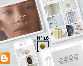 Box ⊡ No16  ⊳ Blogger Theme – Highly Customizable, Easy-to-Manage