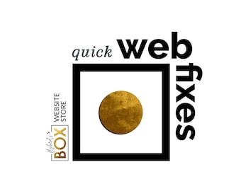 QUICK WEB FIXES: Small Code & Design Tweaks